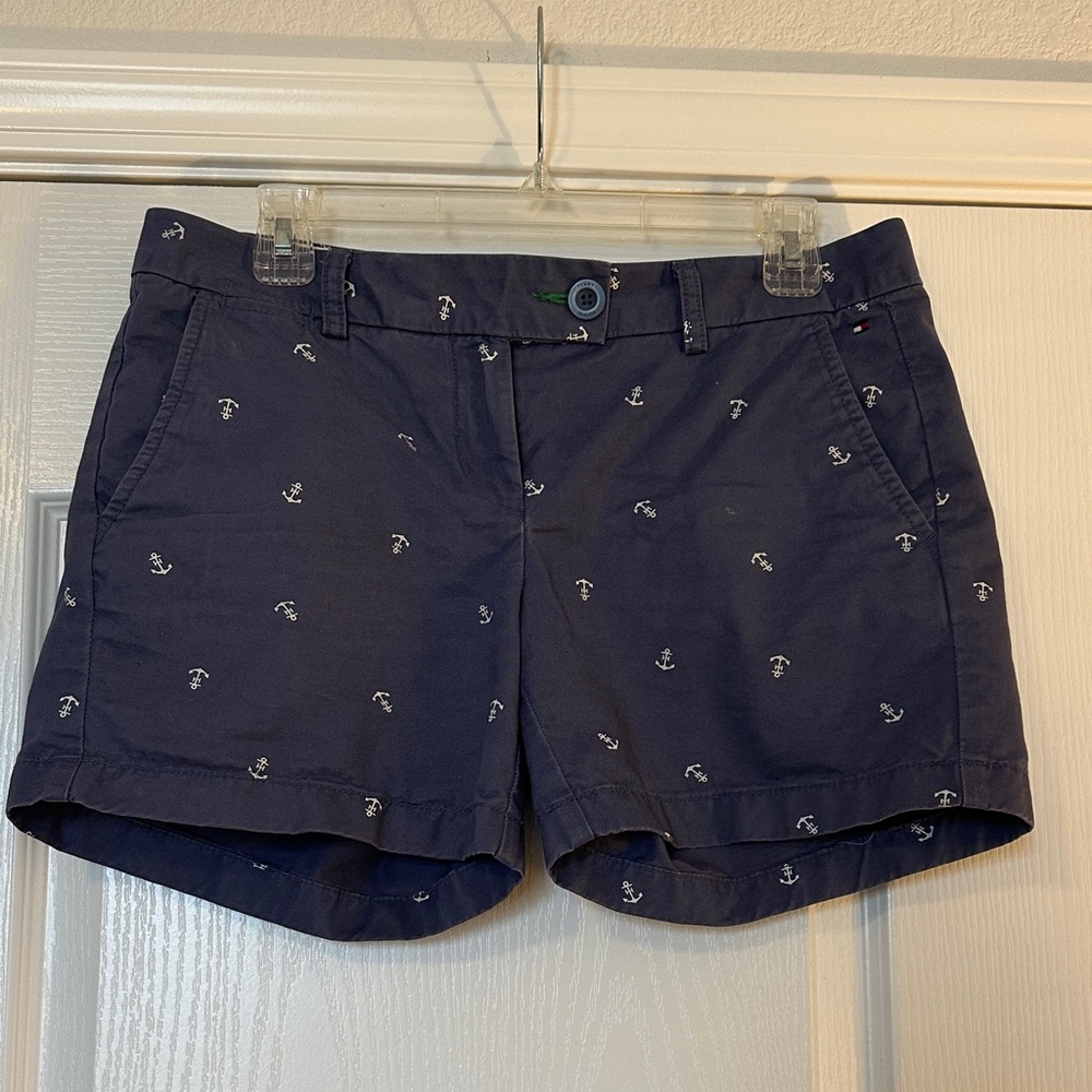 Tommy Hilfiger Dark Blue Anchor Women's Shorts